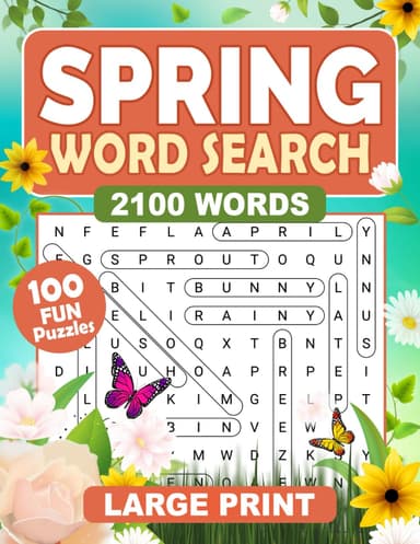 Spring Word Search