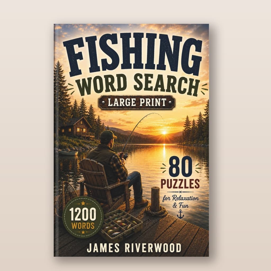 Fishing Word Search - Image 1