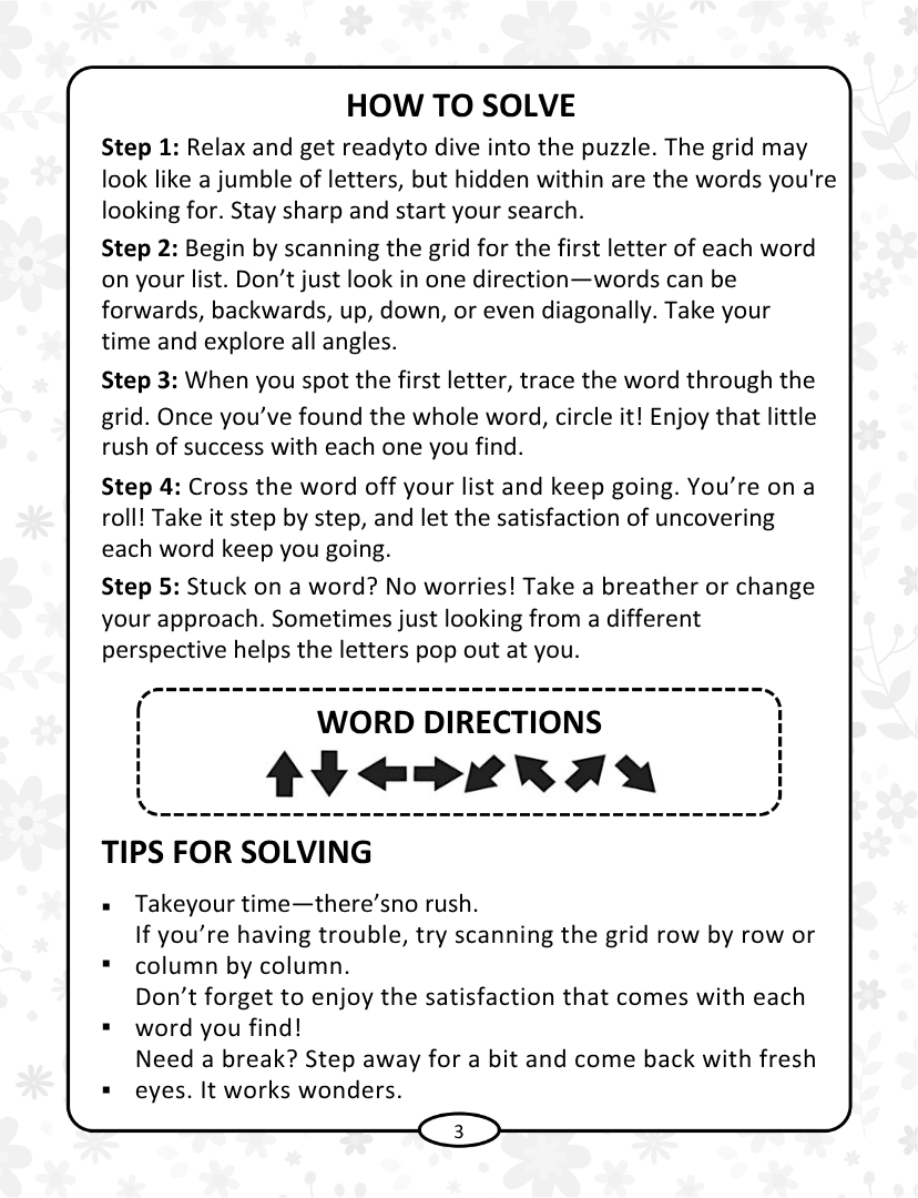 Spring Word Search - Page 3