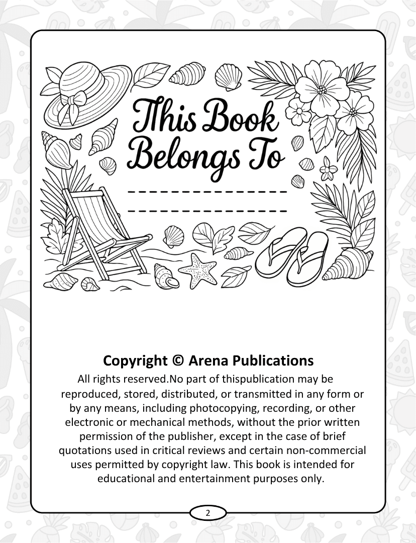 Summer Word Search - Page 2