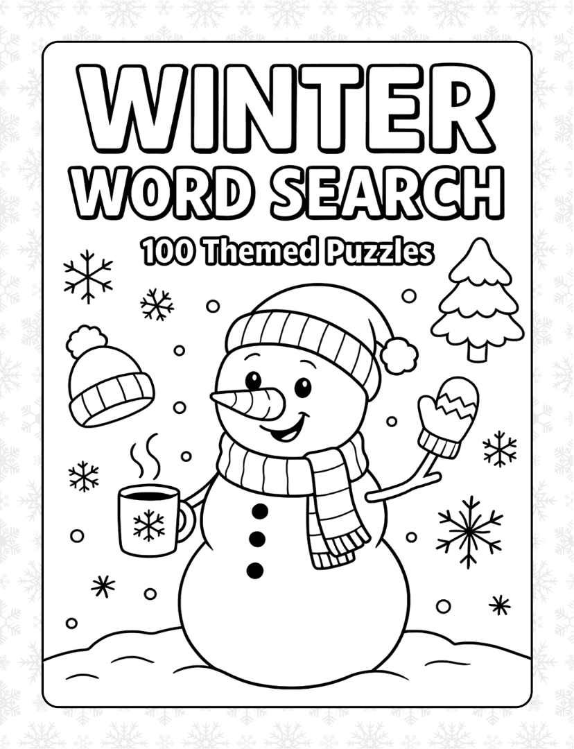 Winter Word Search - Page 1