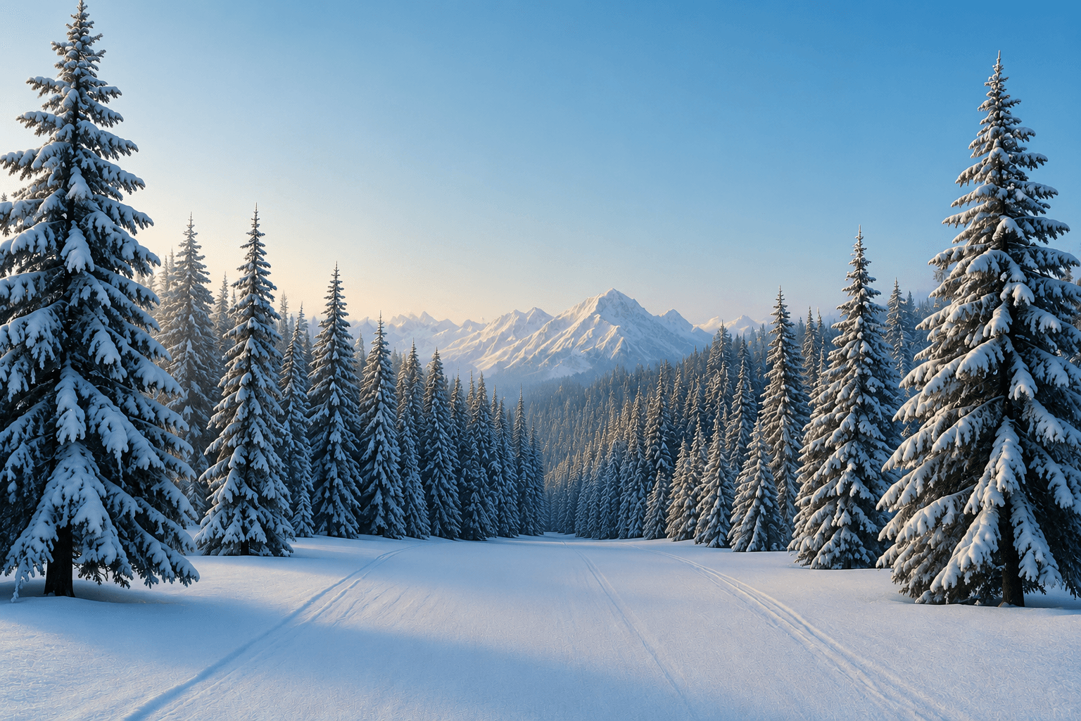 Winter collection background