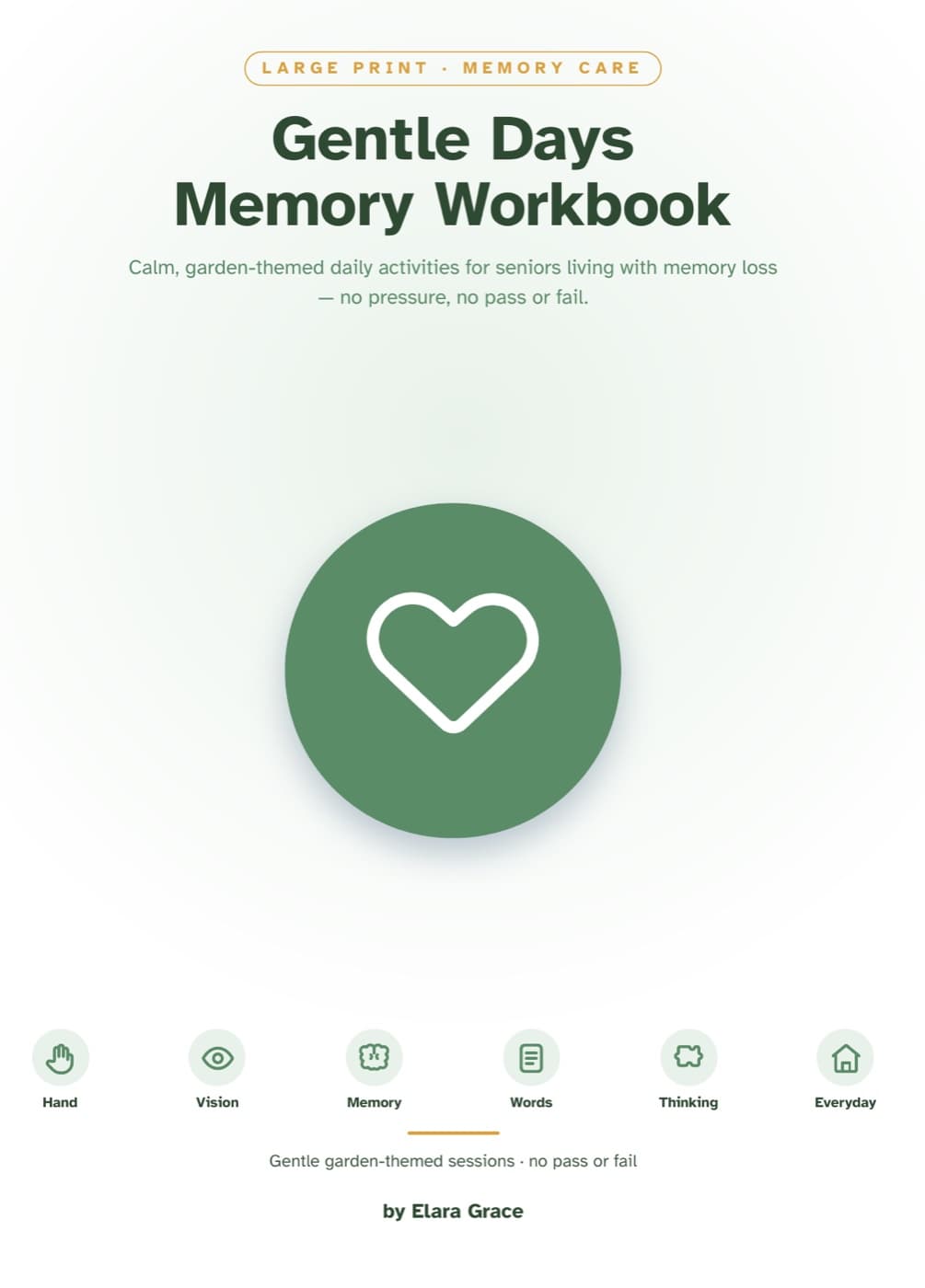 Gentle Days Memory Workbook