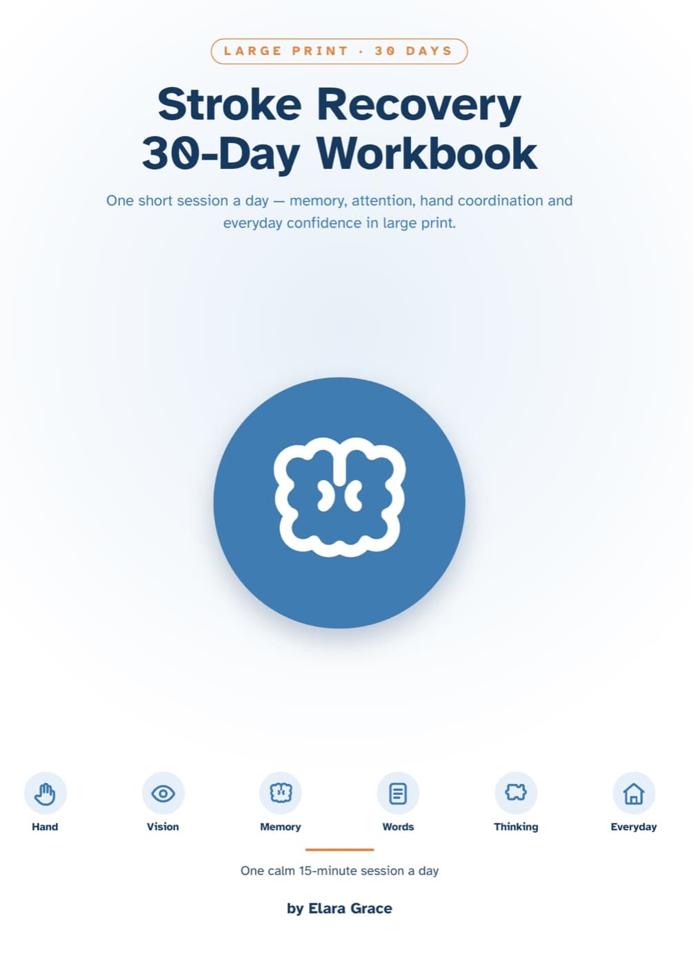 Stroke Recovery 30-Day Workbook