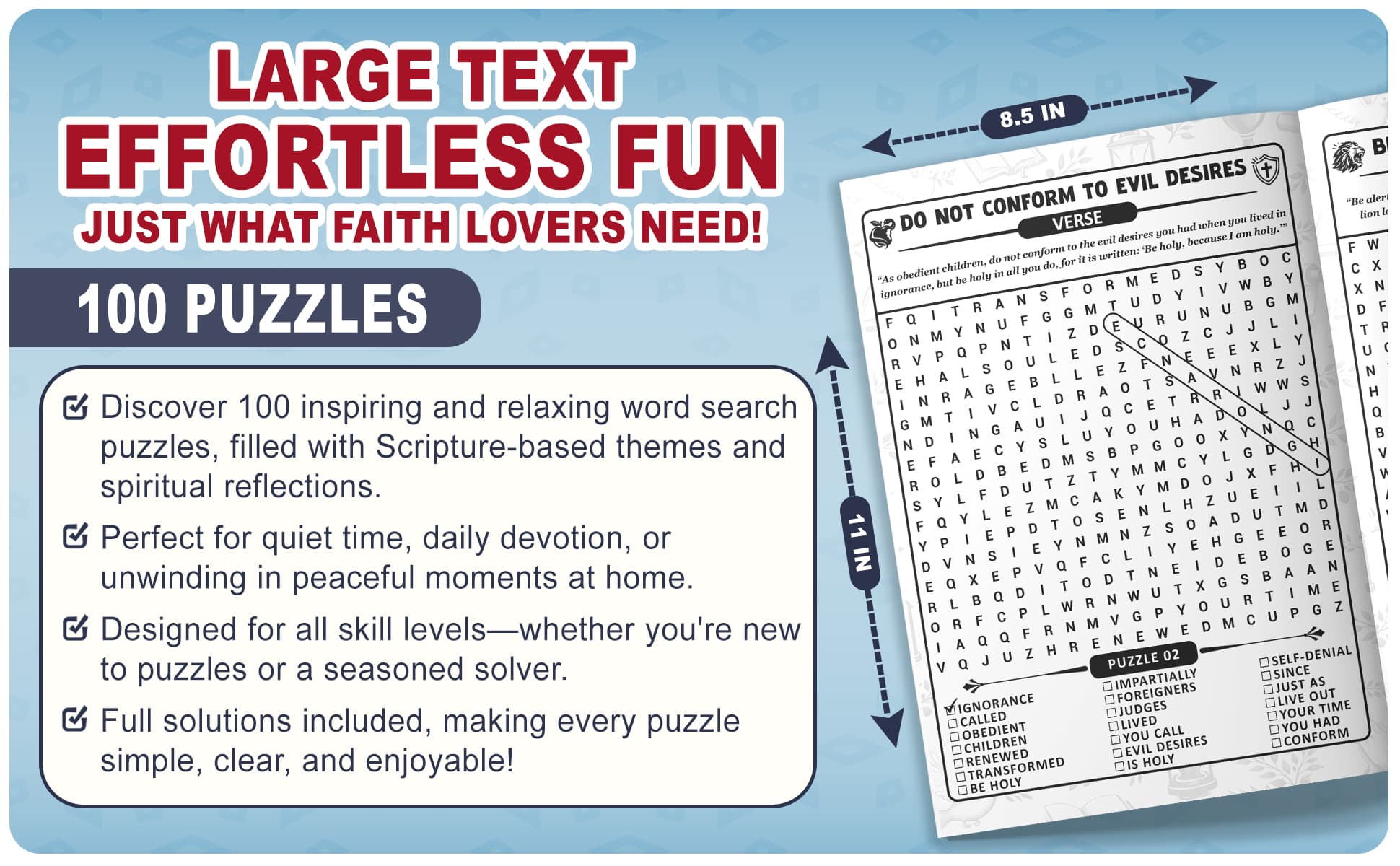 Bible Verse Word Search - Preview 2
