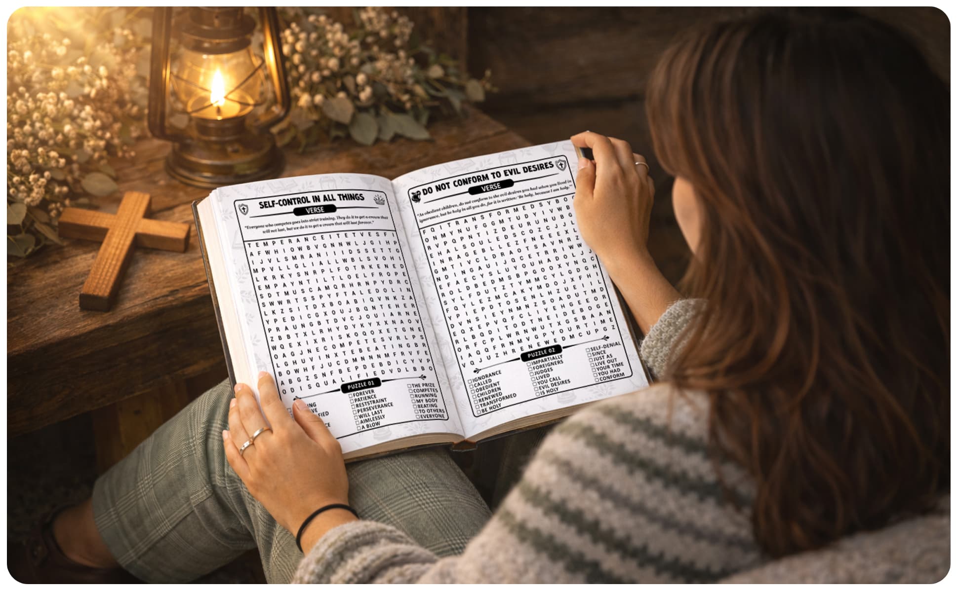 Bible Verse Word Search - Preview 4
