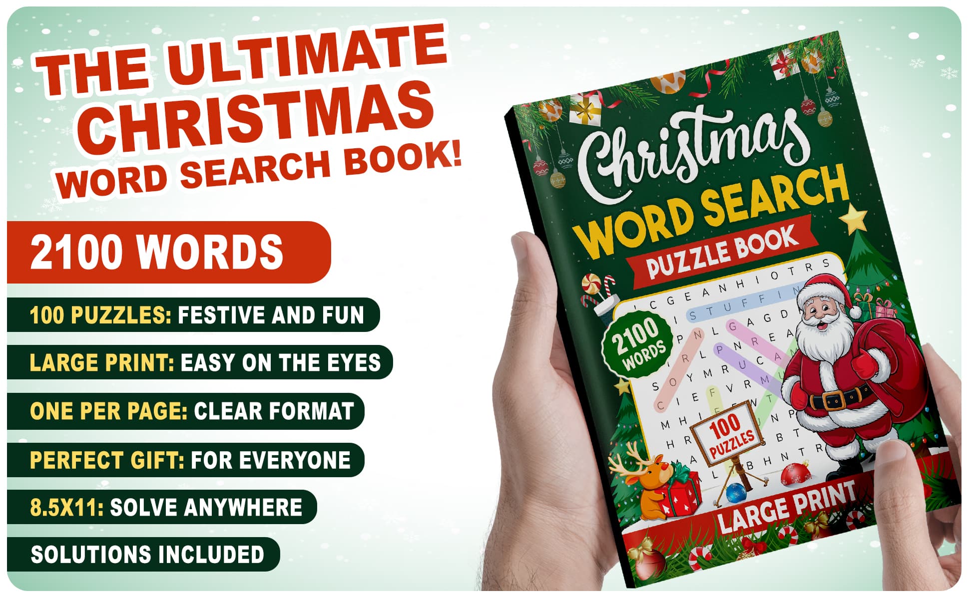 Christmas Word Search - Preview 3