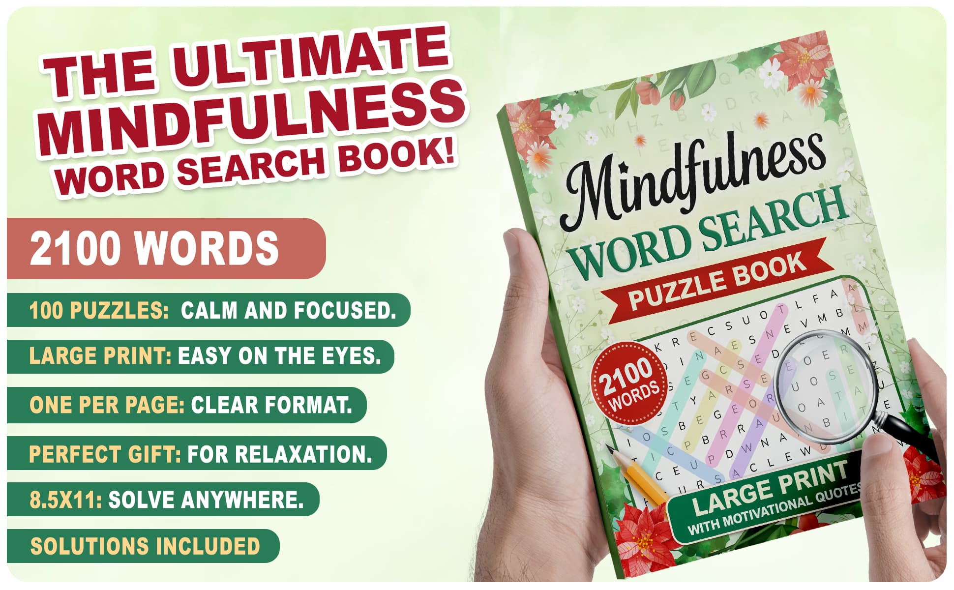 Mindfulness Word Search - Preview 3