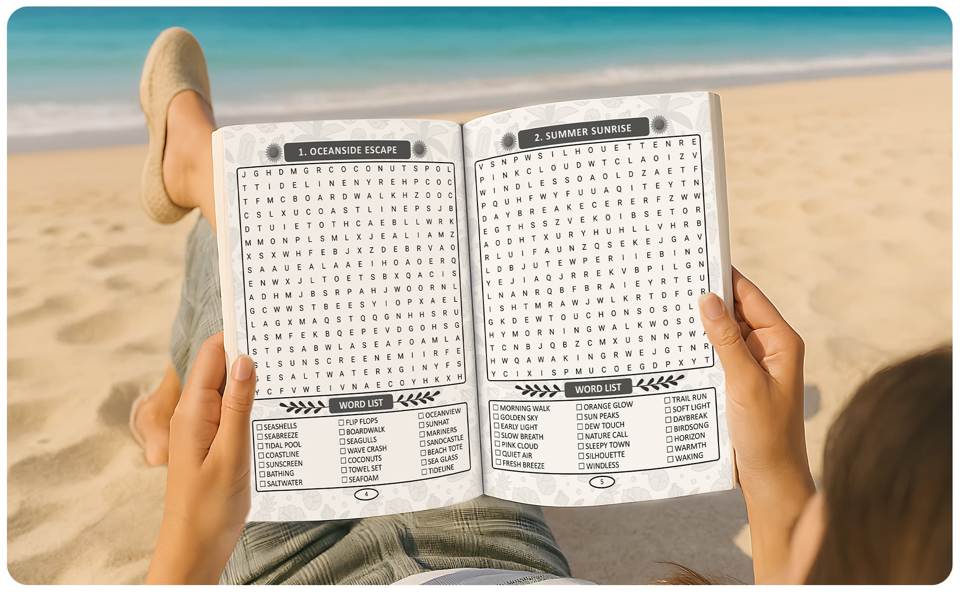 Summer Word Search - Preview 3