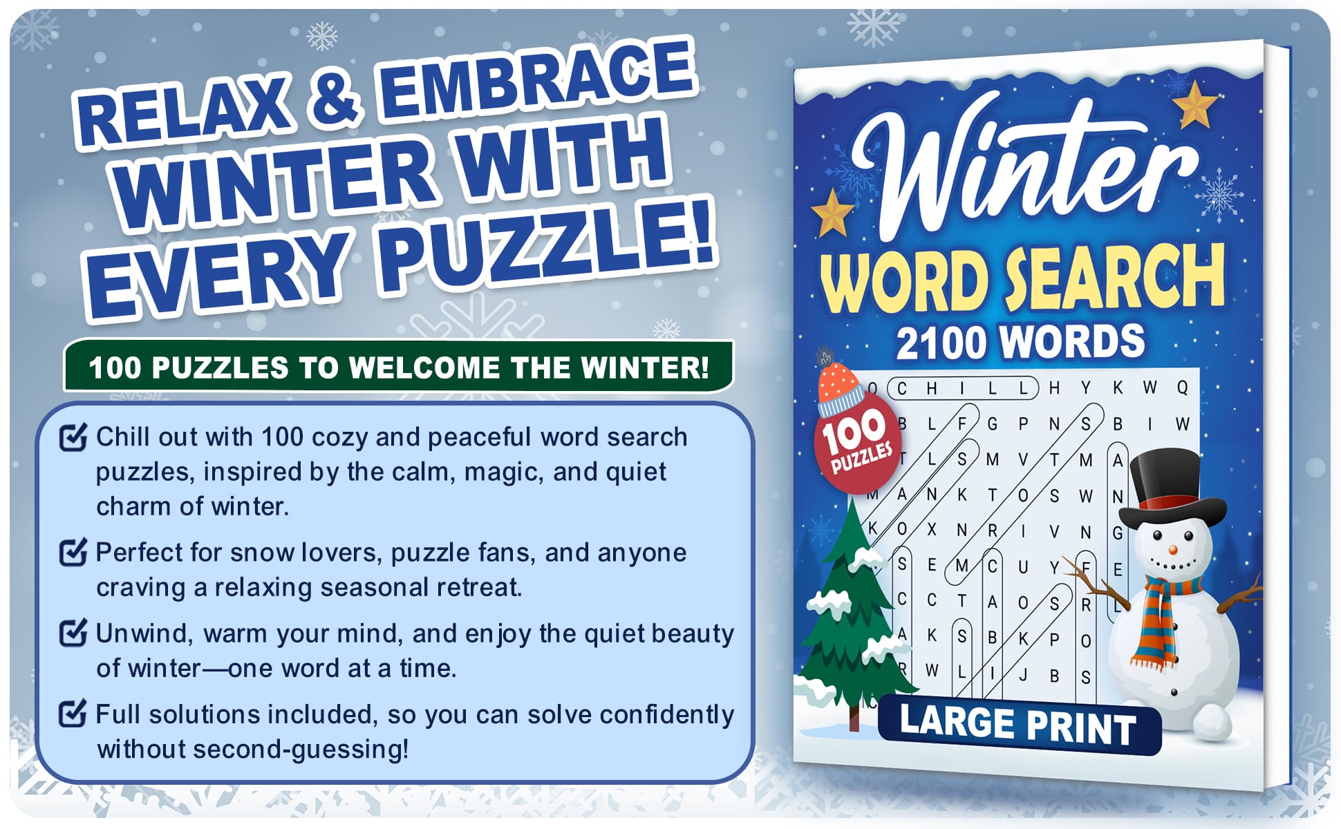 Winter Word Search - Preview 1