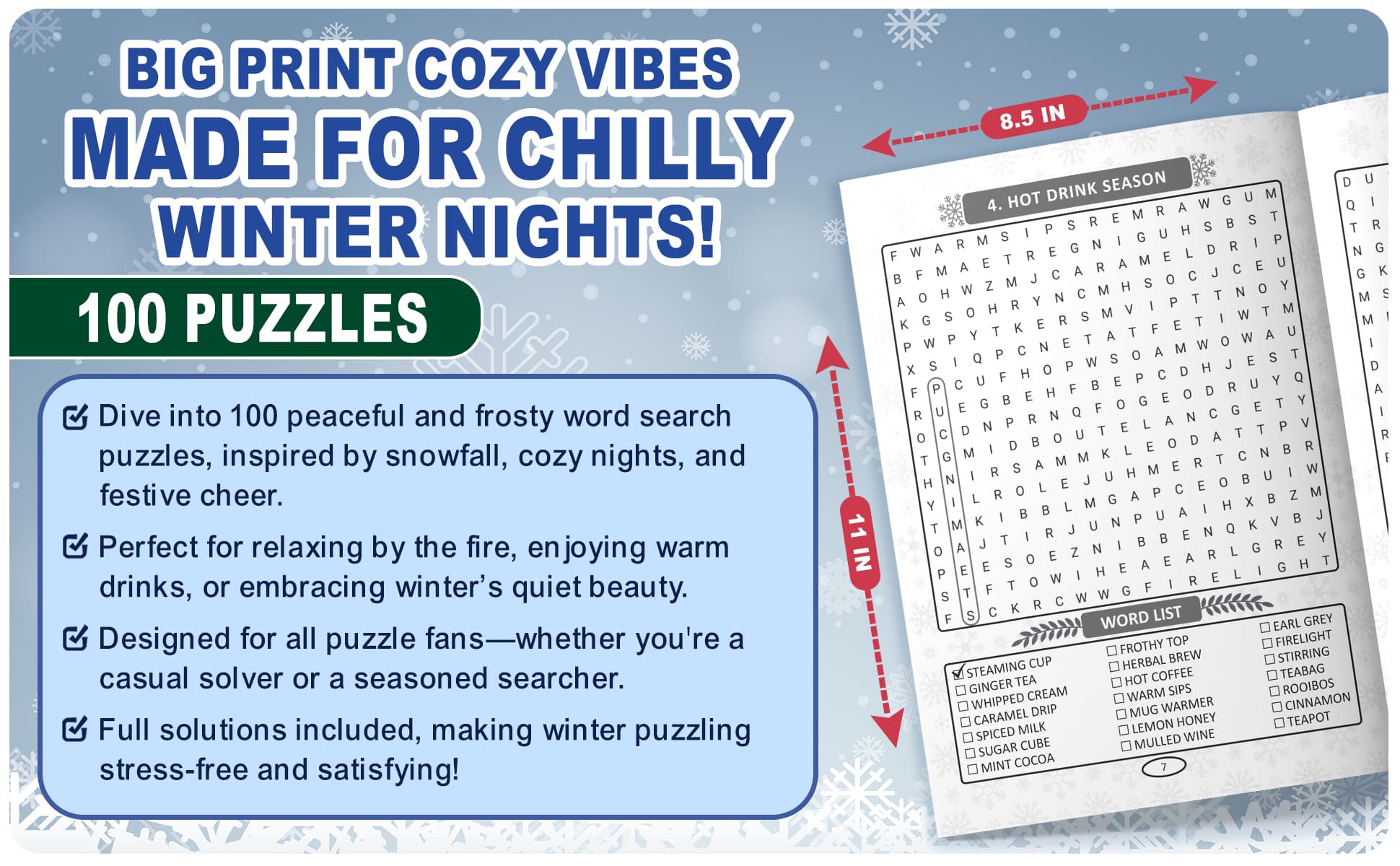 Winter Word Search - Preview 2