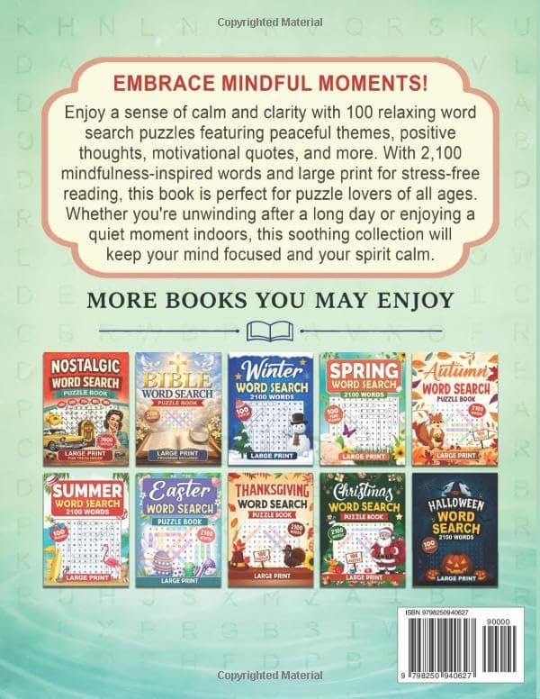 Mindfulness Word Search - Image 2