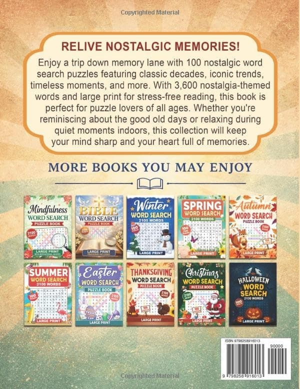 Nostalgic Word Search - Image 2