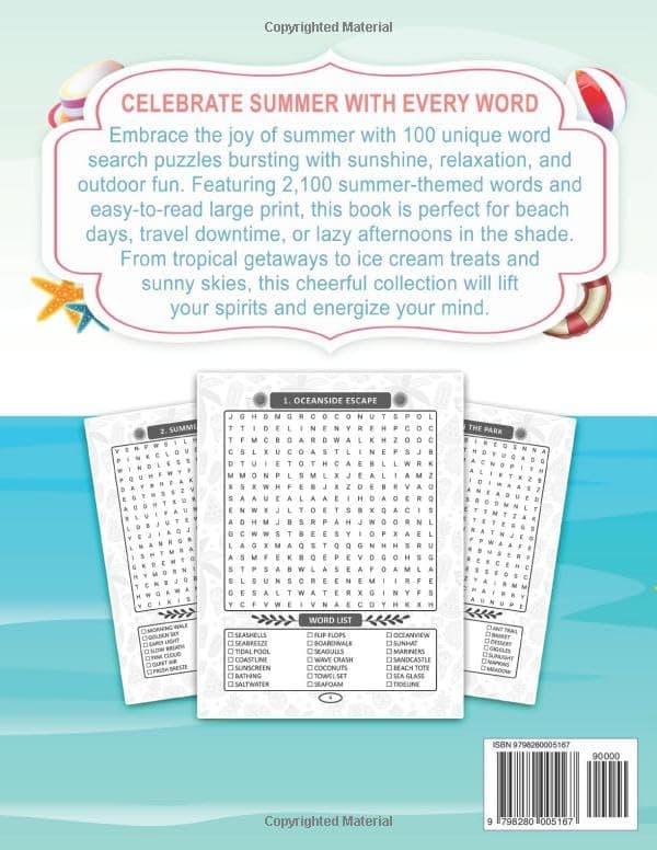 Summer Word Search - Image 2