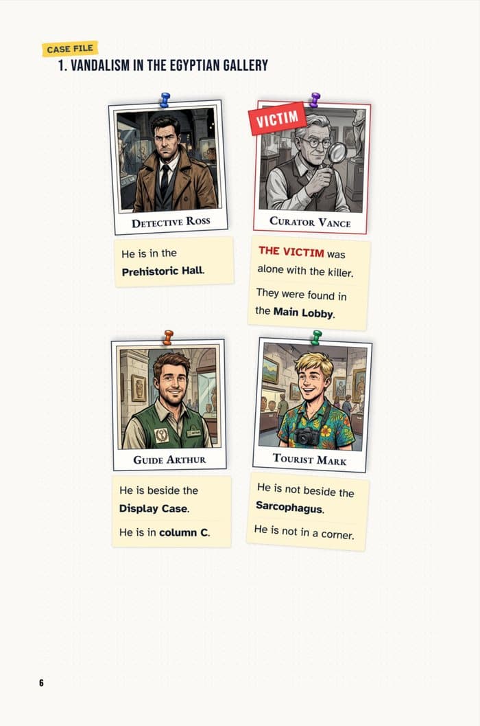 Large Print Logic Mysteries
