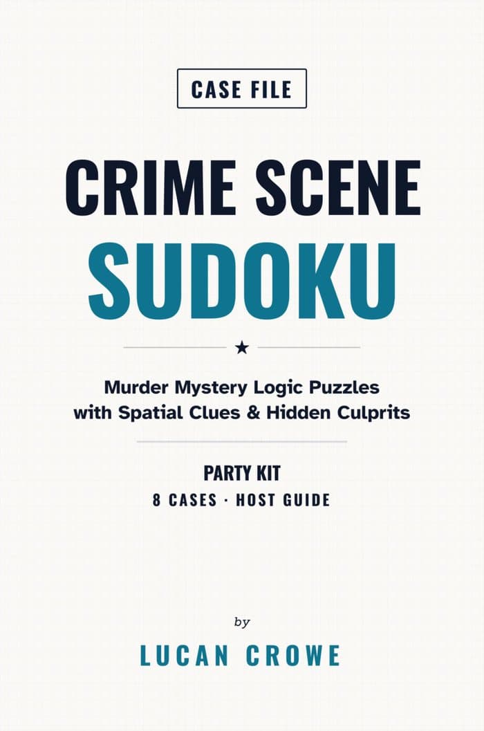 Murder Mystery Party Kit